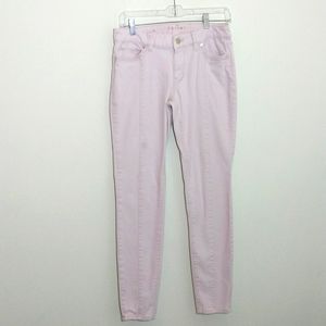 WHBM  White The skinny ankle pants sz 4